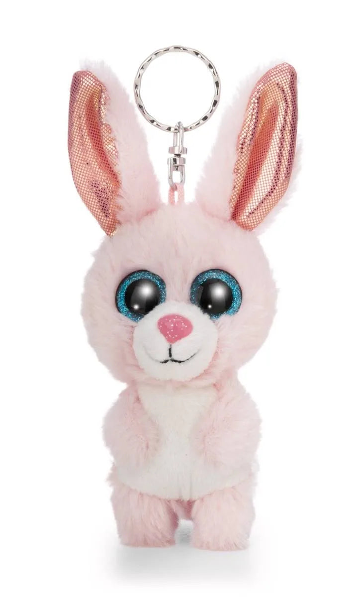 Schlüsselanhänger Plüsch Glubschi Hase Rosa