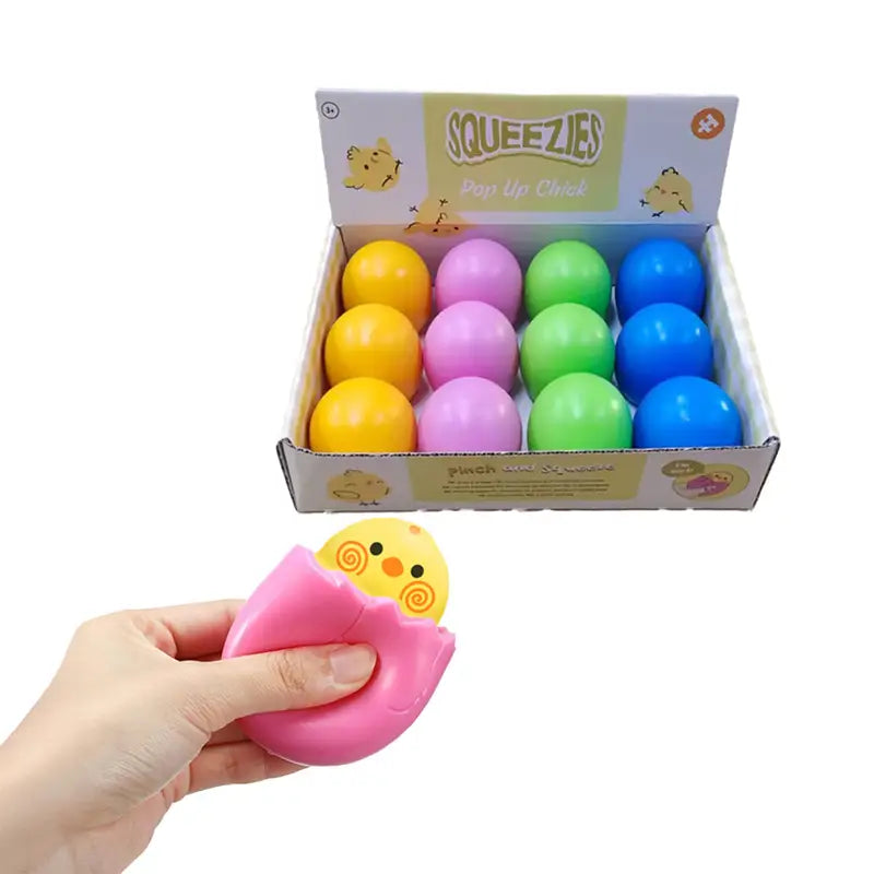 Küken-Pop-Out-Spielzeug assortiert