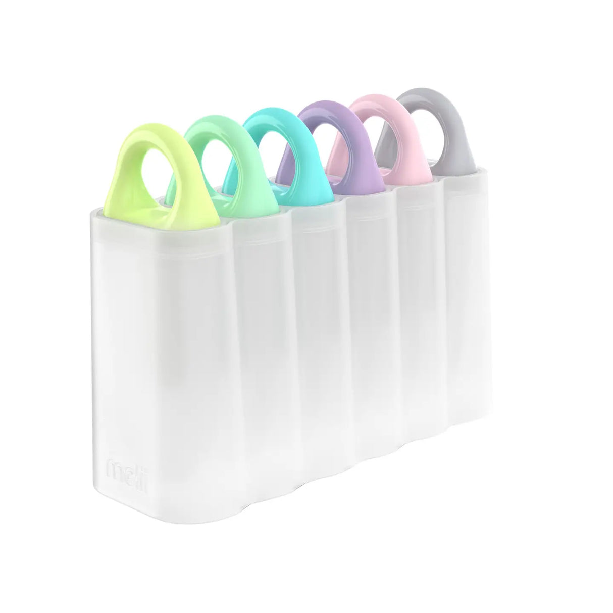 Ice Pop Glace Formen mit Schale 6er Set