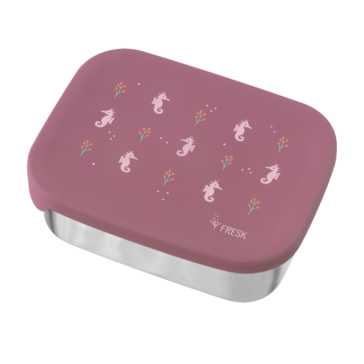 Edelstahl Znünibox Fresk Seepferd