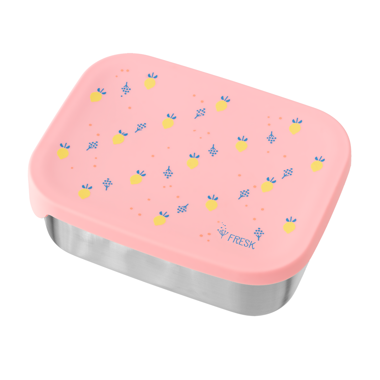 Edelstahl Znünibox Fresk Zitrone