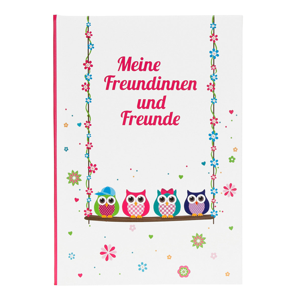 Freundebuch für Kinder - Eule Weiss