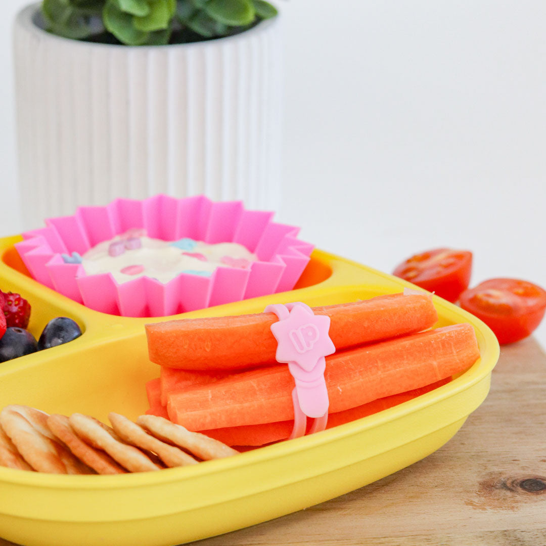 Wrap Binder Silikon Lunch Punch 7er Set Blush