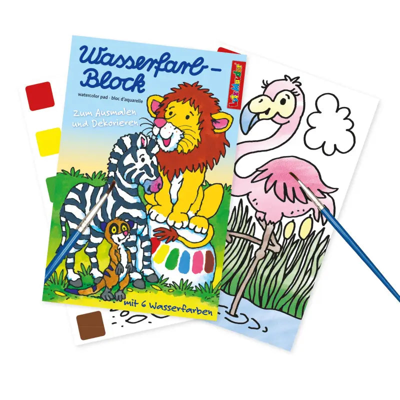 Magischer Malblock Zootiere