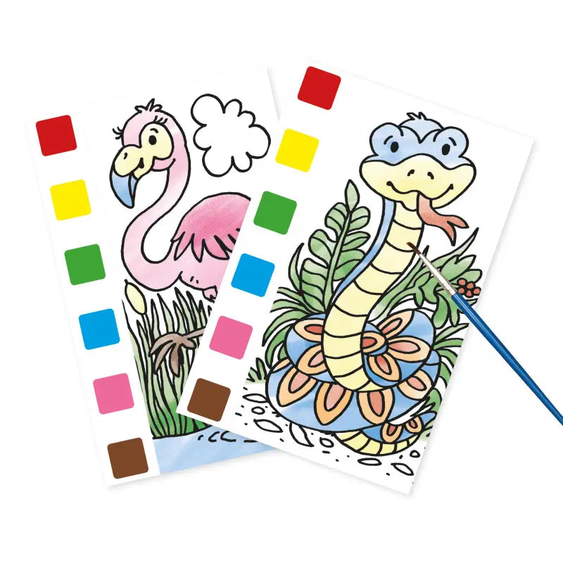 Magischer Malblock Zootiere