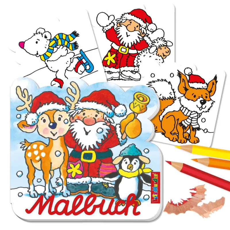 Stanzausmalbuch Weihnachten