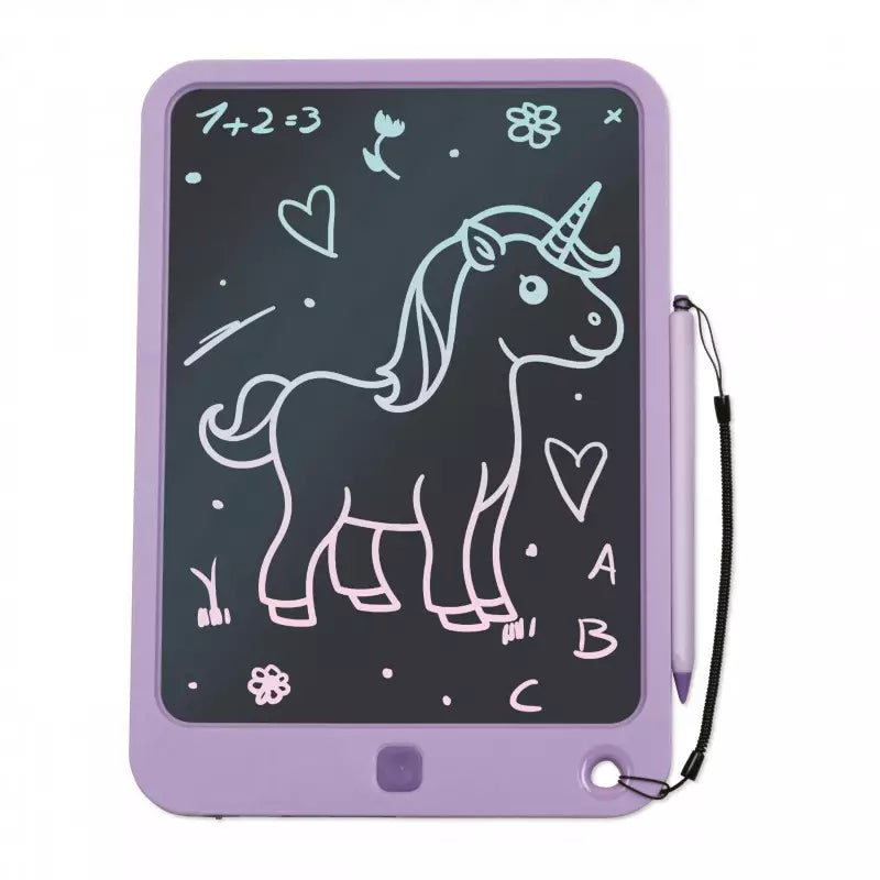 LCD Zaubermaltafel für Kinder Einhorn Comic