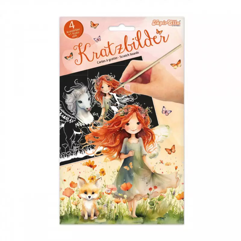 Kratzpapier Block XL Elfenprinzessin
