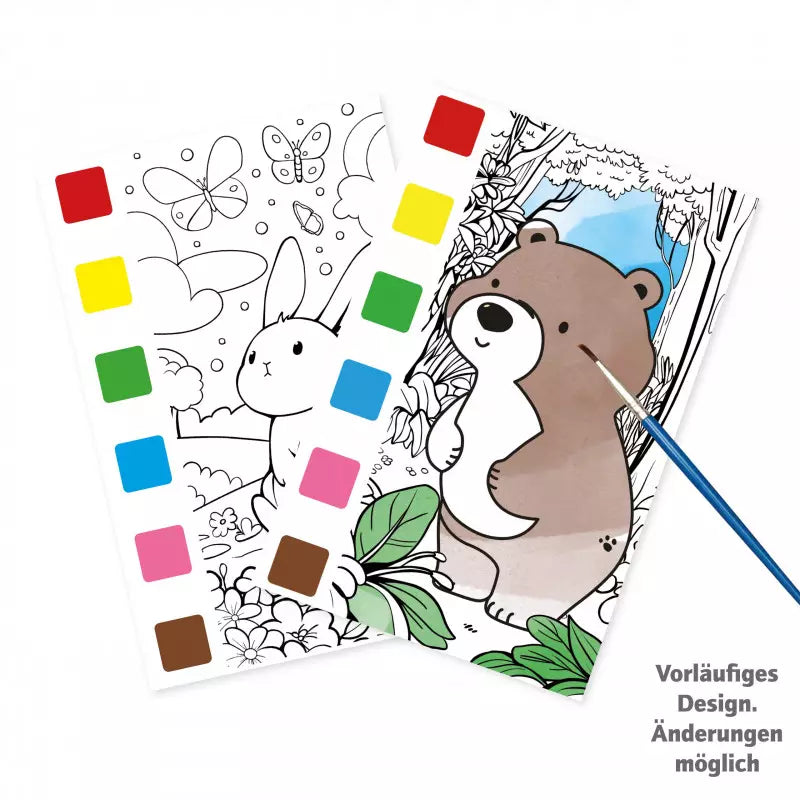 Magischer Malblock Einhorn