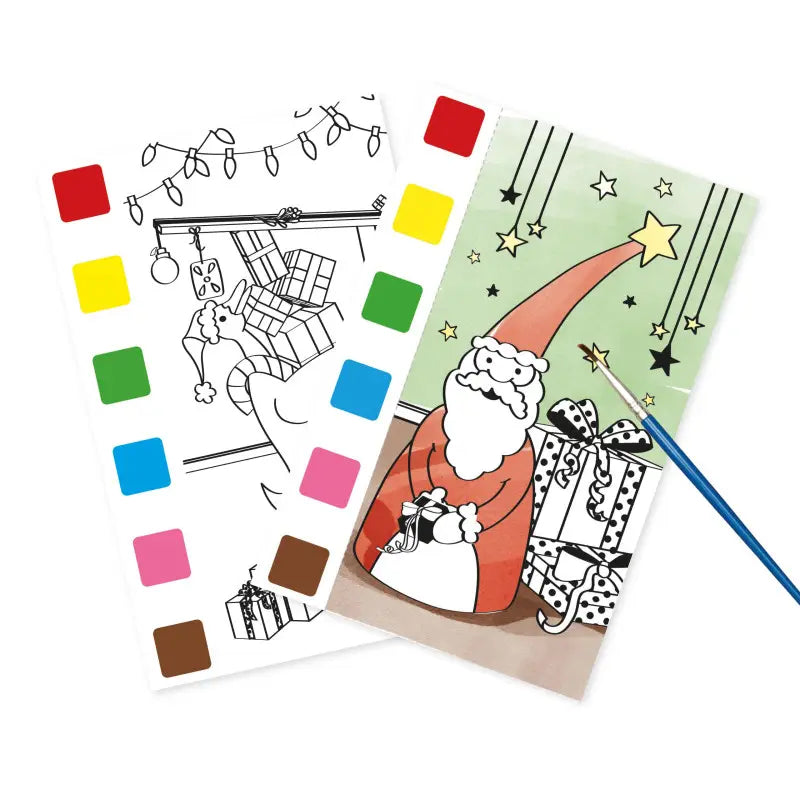 Magischer Malblock Winterzauber