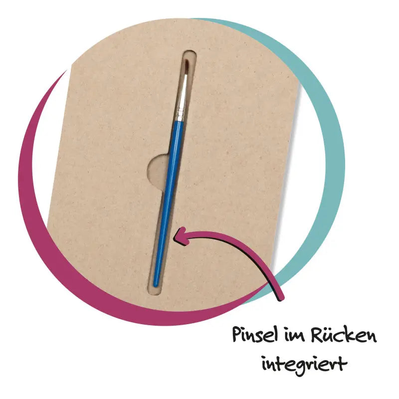 Magischer Malblock Winterzauber