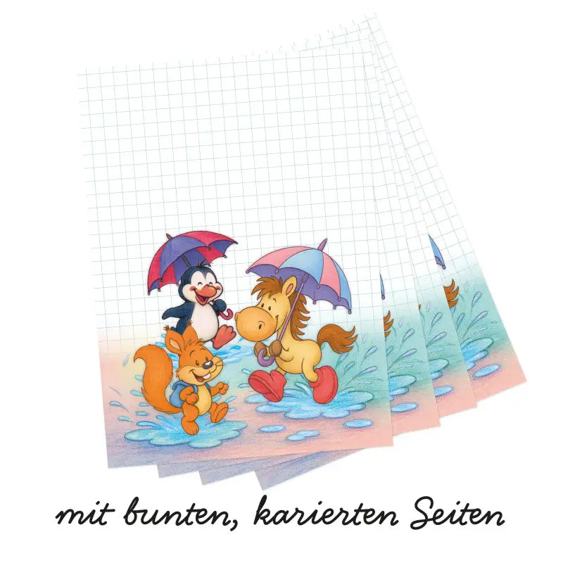 Notizblock Mooki & Friends Tierfreunde