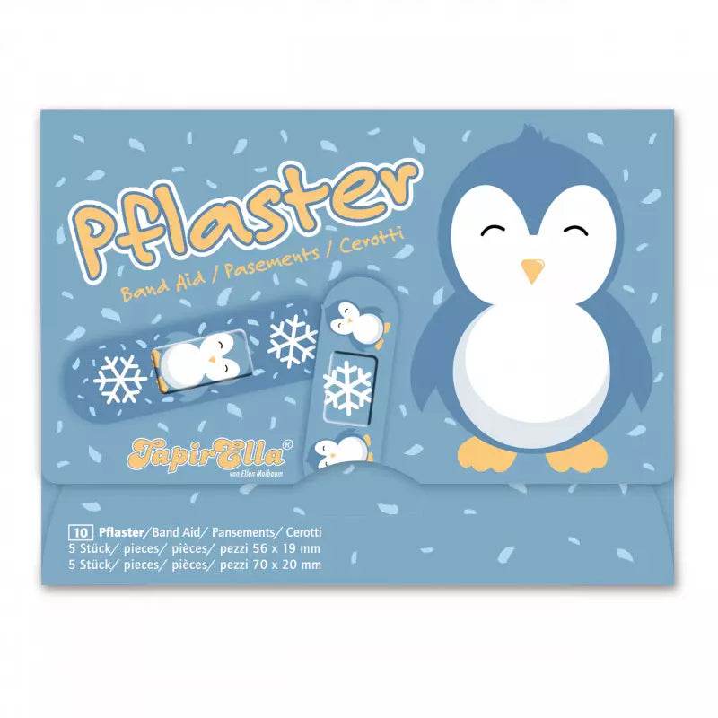 Kinderpflaster Pinguin Comic