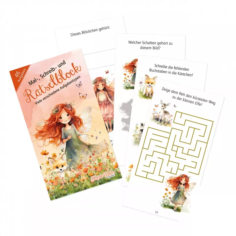 Rätselblock Elfenprinzessin