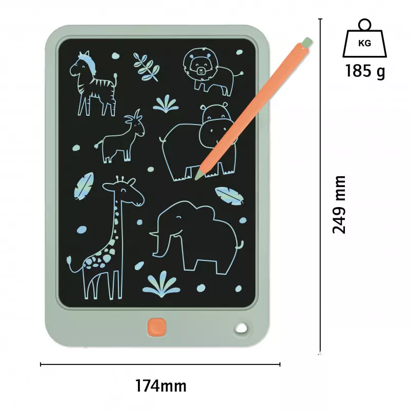 LCD Zaubermaltafel für Kinder Safari