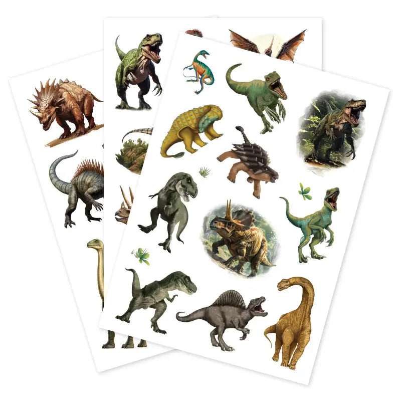 Kinder Tattoo Tapirella Dinosaurier