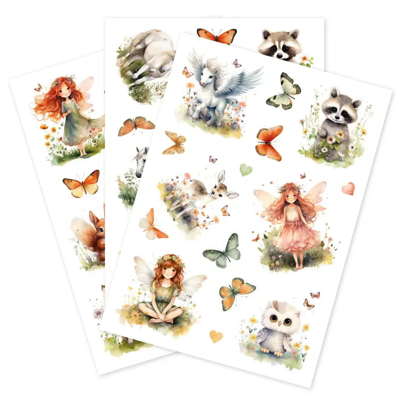 Kinder Tattoo Tapirella Elfenprinzessin