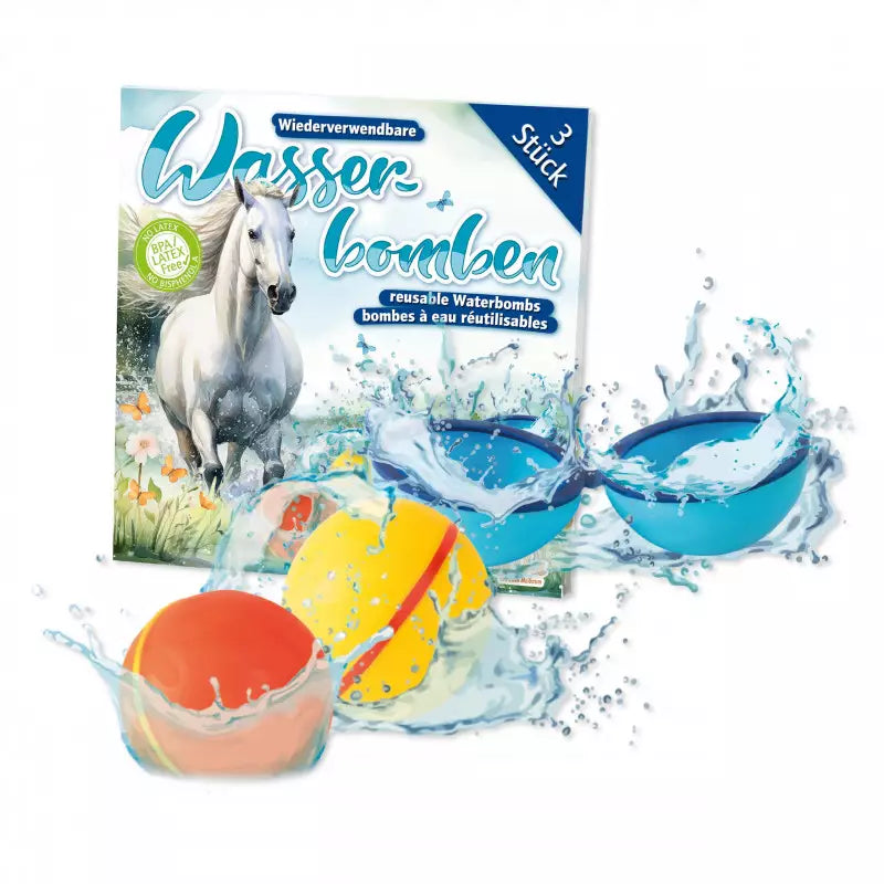 Wiederverwendbare Wasserbomben Pferd