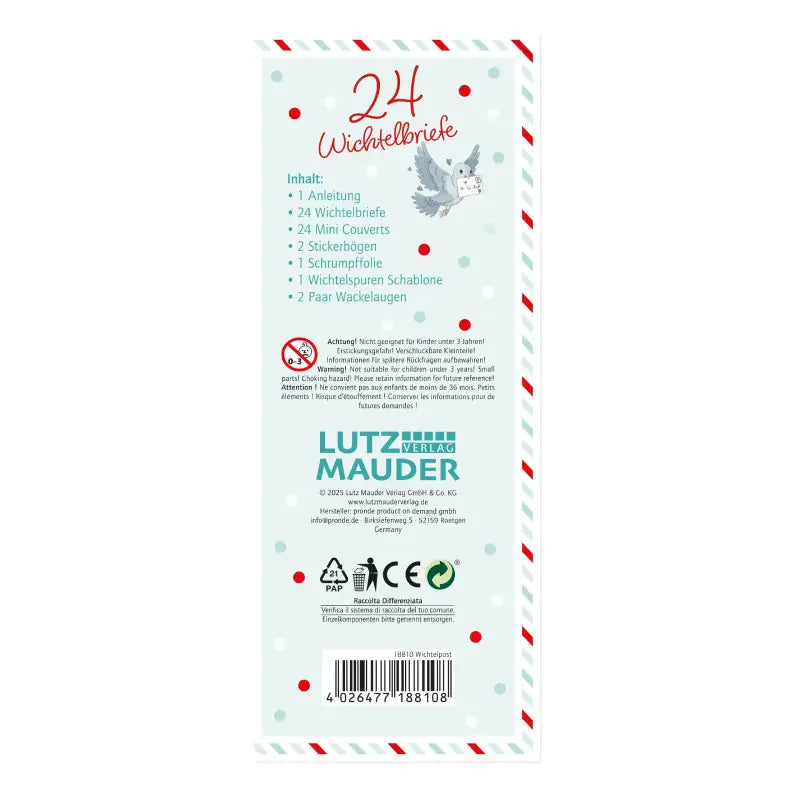 Wichtelpost - 24 Wichtelbriefe