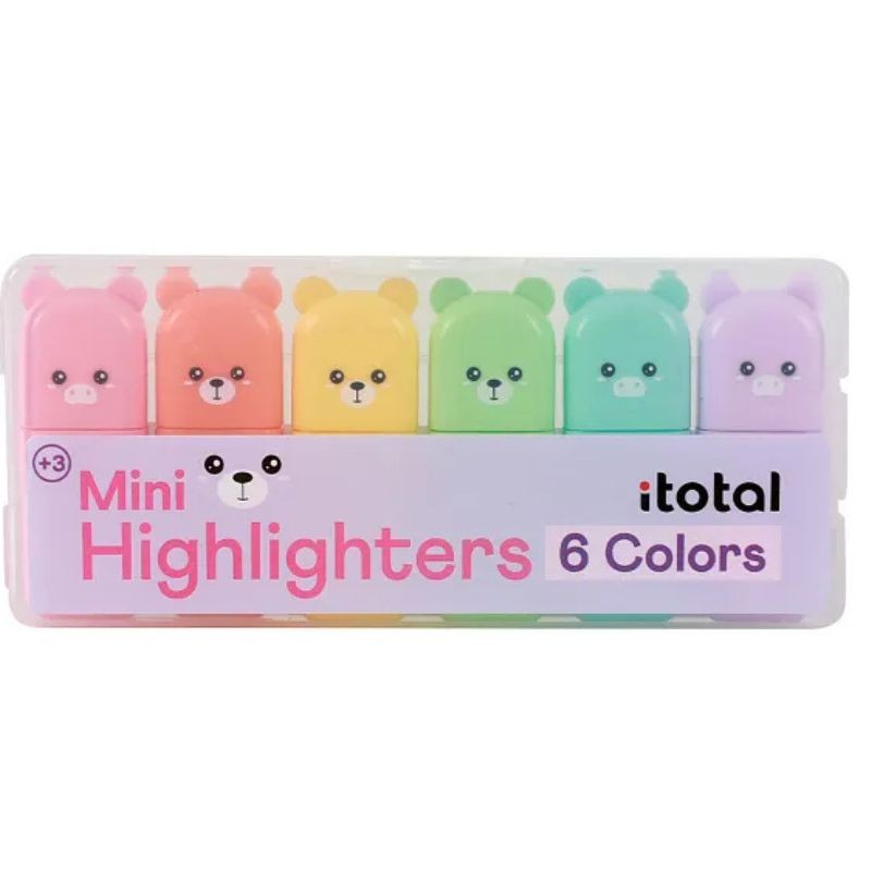 Textmarker Bären assortiert