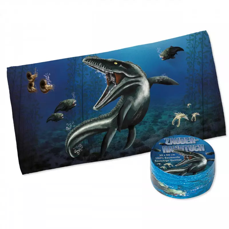 Magisches Handtuch XL Dino Unterwasser