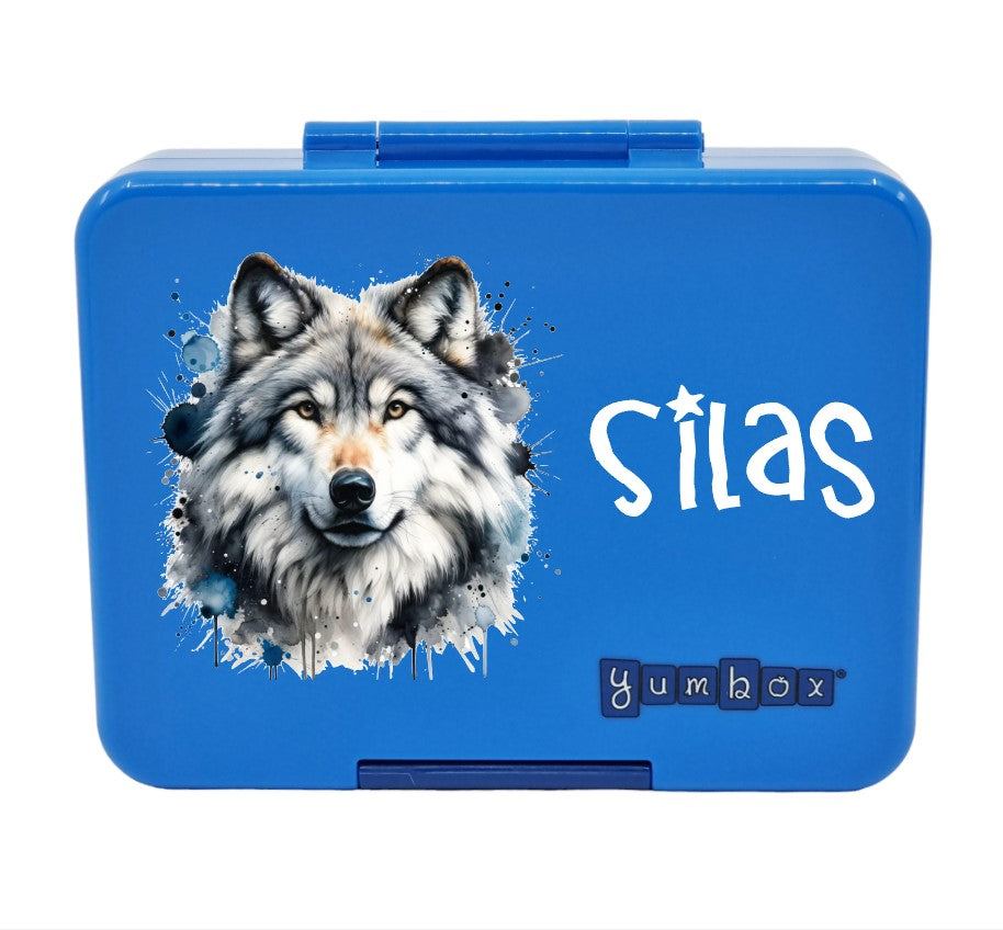 Znünibox Yumbox Mini Snack Surf Blue Dinosaurier