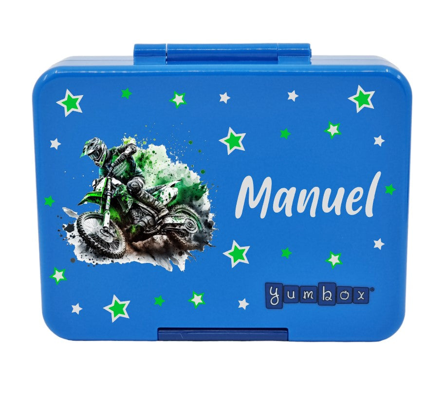 Znünibox Yumbox Mini Snack Surf Blue Dinosaurier