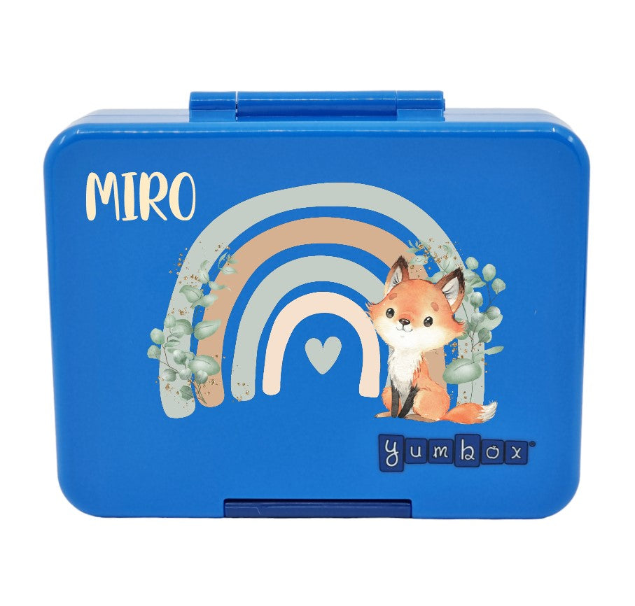 Znünibox Yumbox Mini Snack Surf Blue Dinosaurier