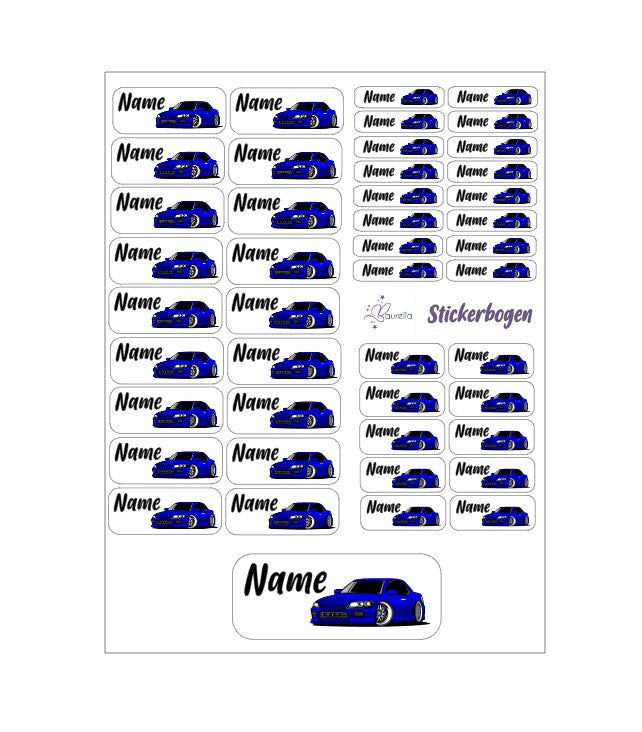 Stickerset Baurelia Auto 3