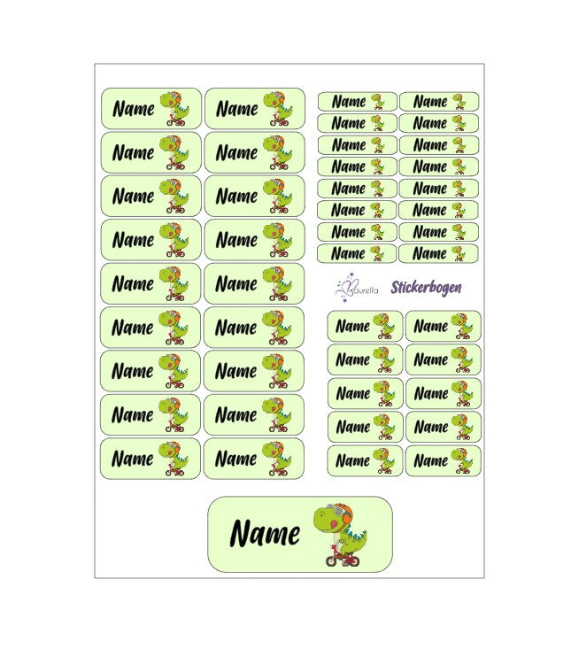 Stickerset Baurelia Dino 7