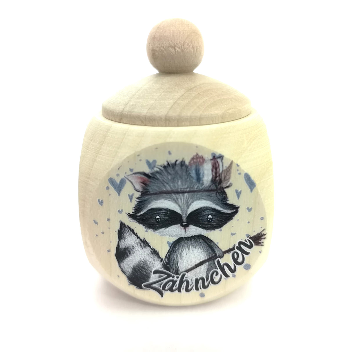 Milchzahndose Waschbär