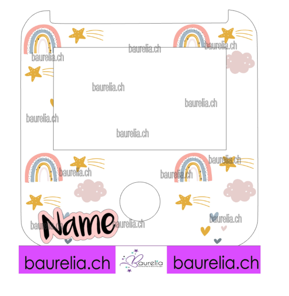 Schutzfolie Tigerbox Regenbogen 3