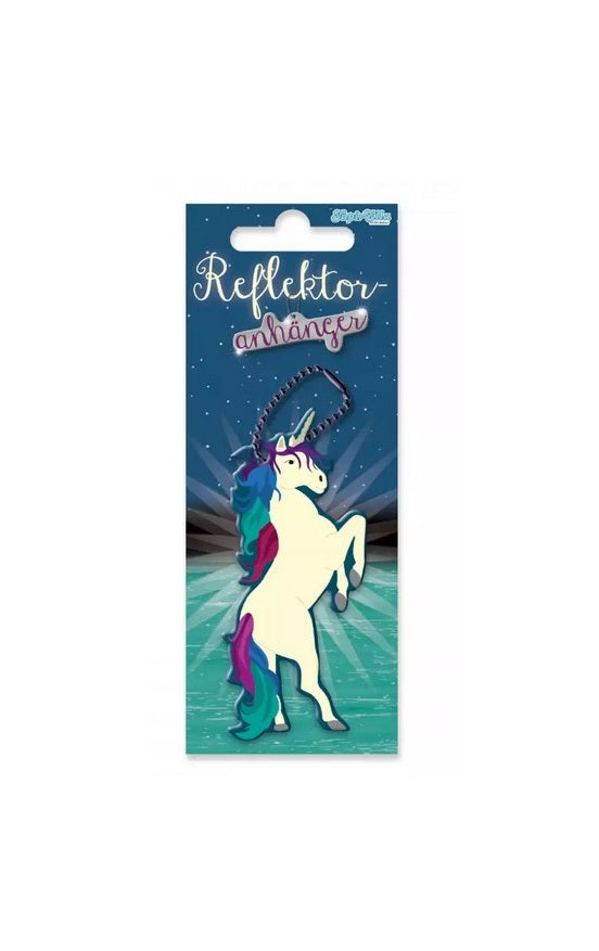 Reflektor Anhänger Einhorn