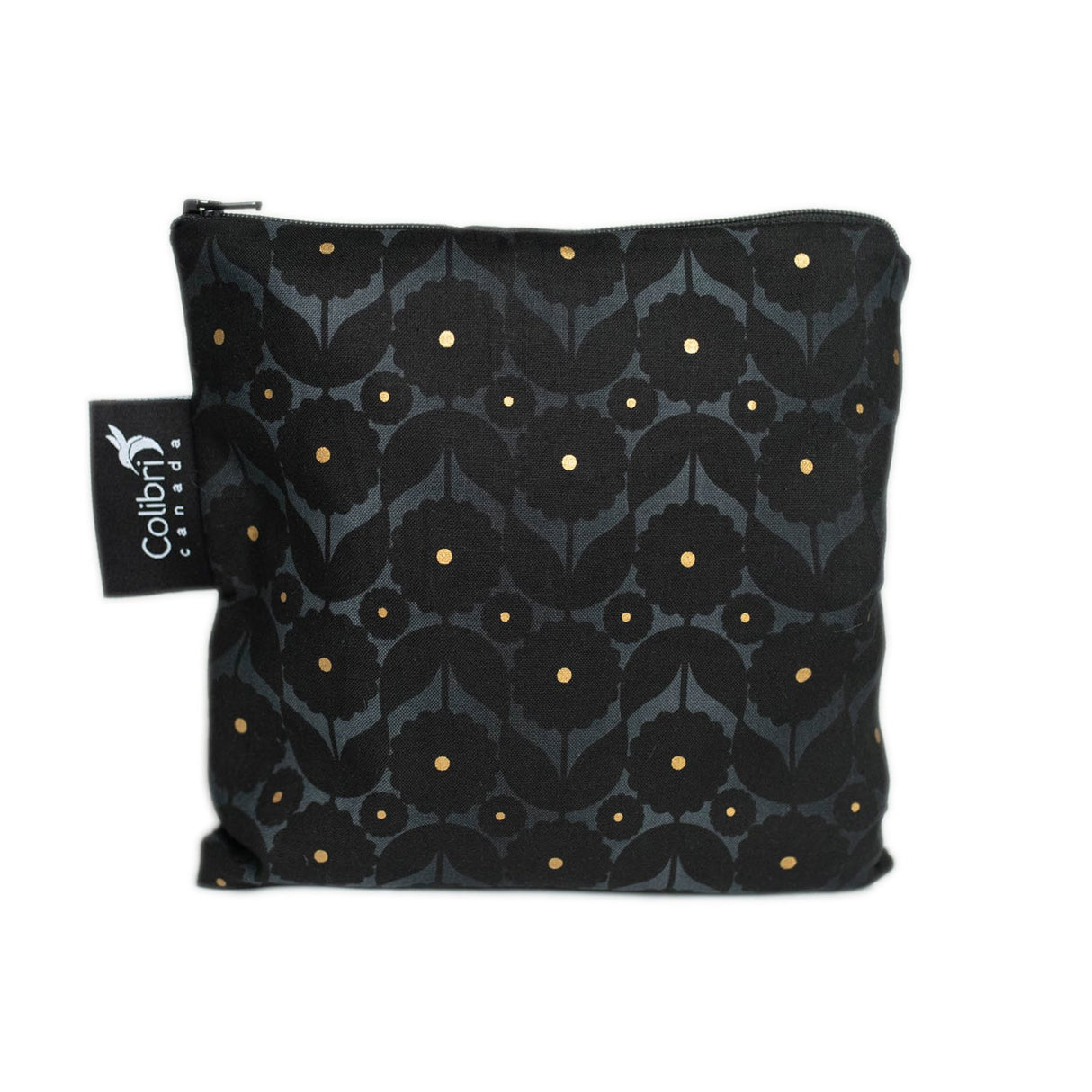 Lunchbag Colibri Schwarz Muster