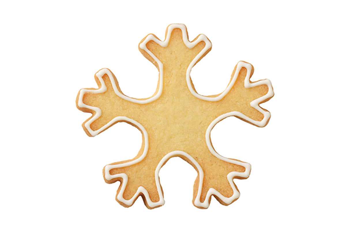 Edelstahl Ausstechform Eiskristall