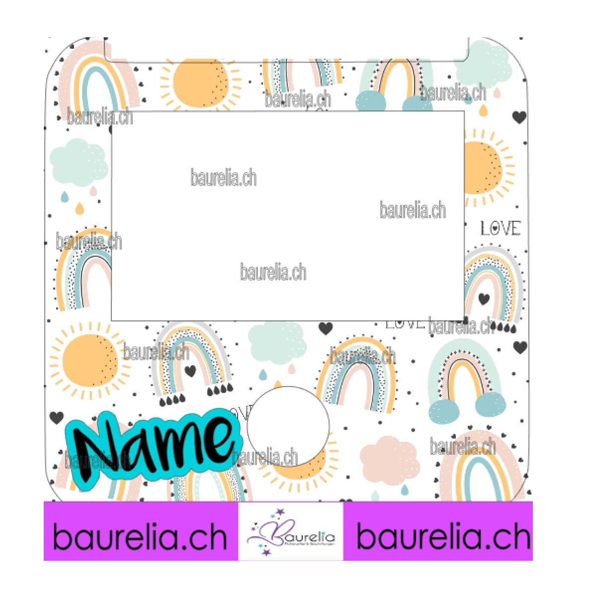 Schutzfolie Tigerbox Regenbogen 4