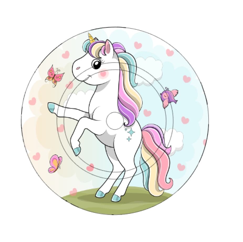 Schutzfolie Toniebox Ladestation Einhorn 7