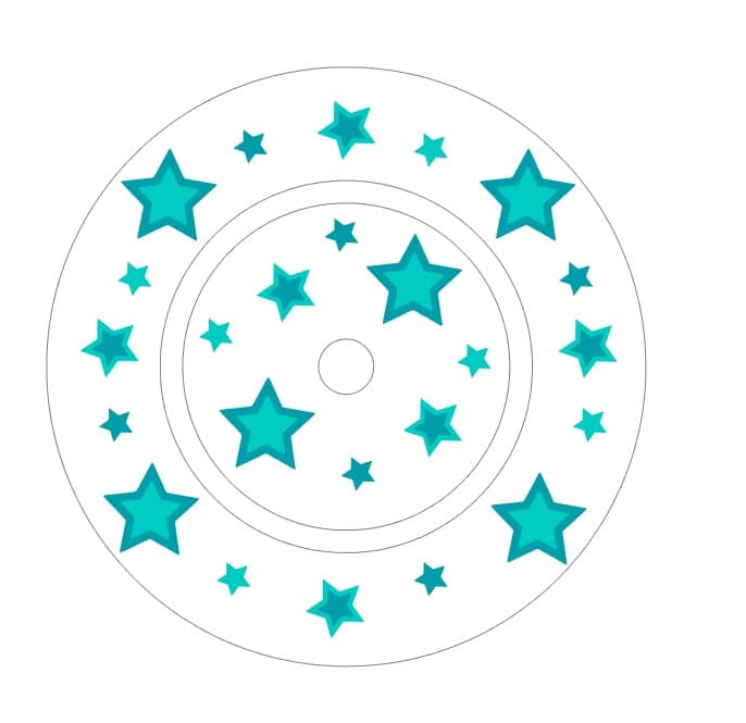 Schutzfolie Toniebox Ladestation Stern 7