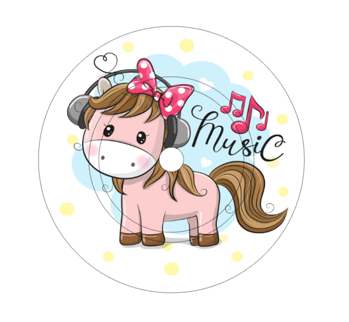 Schutzfolie Toniebox Ladestation Pferd 1