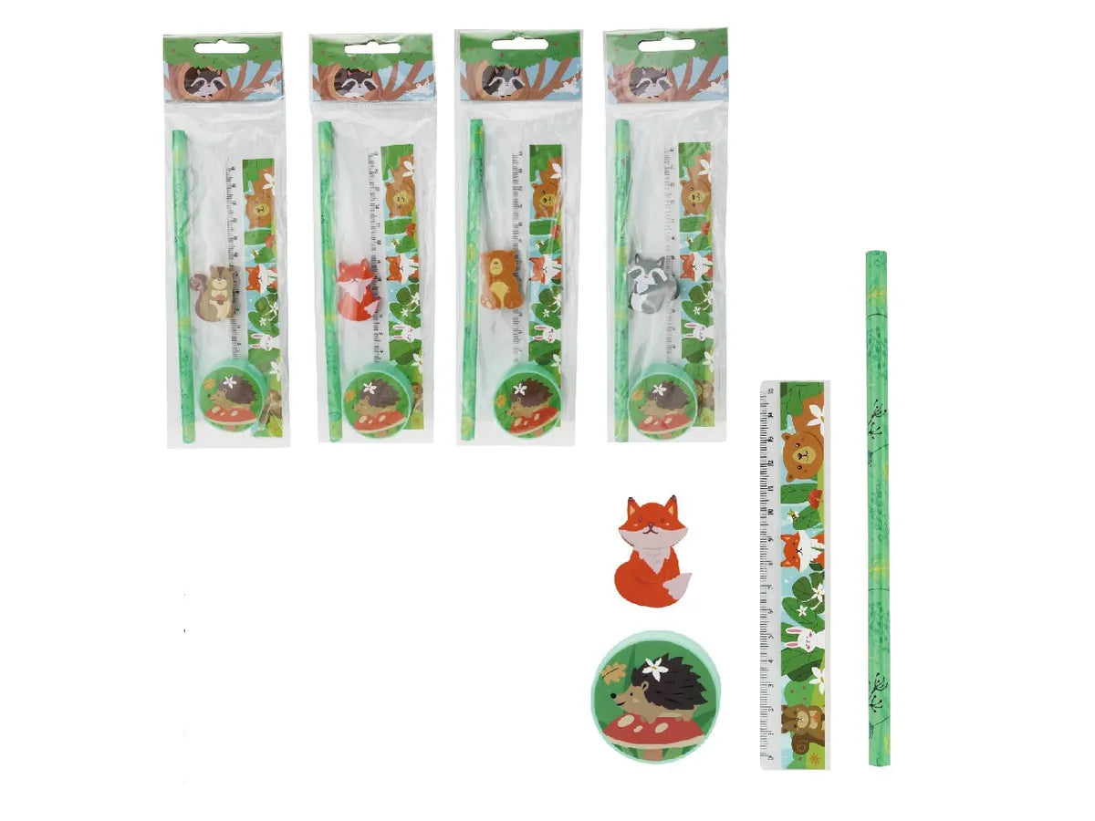 Schreibset Waldtiere