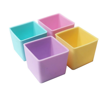 Silikonformen Munchbox 4 Stück Pastell