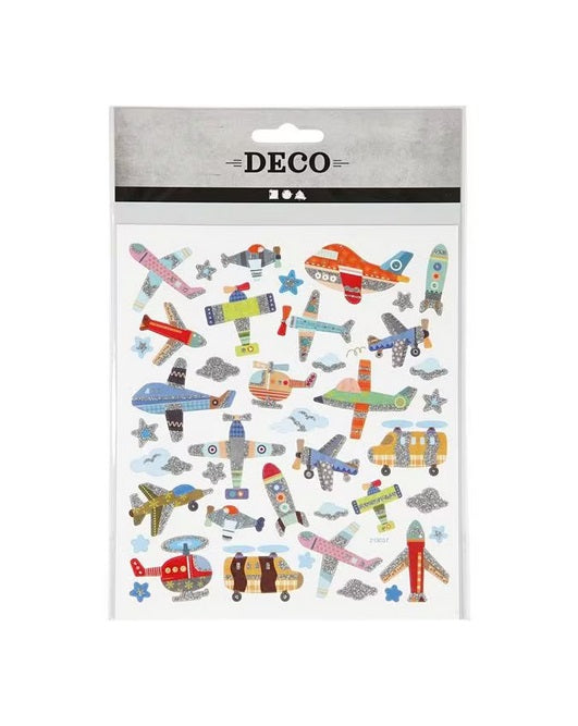 Stickerset Flugzeug