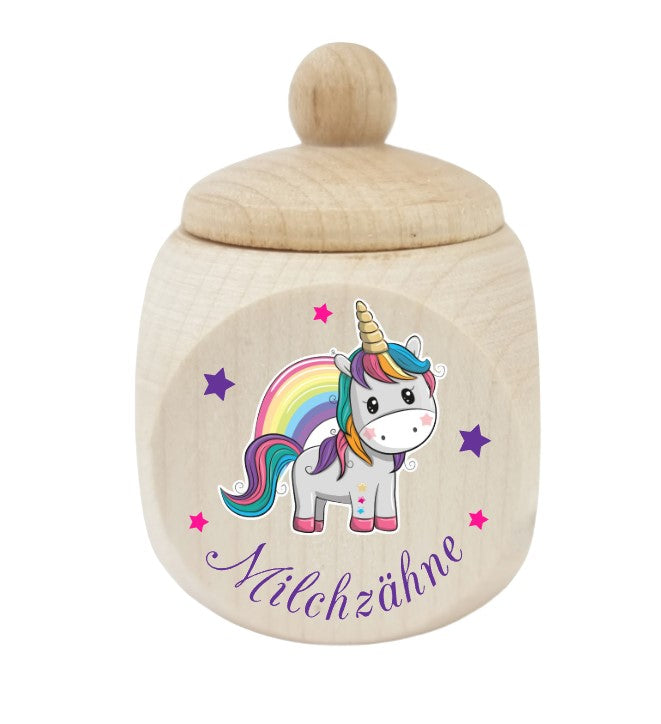Milchzahndose Einhorn 3