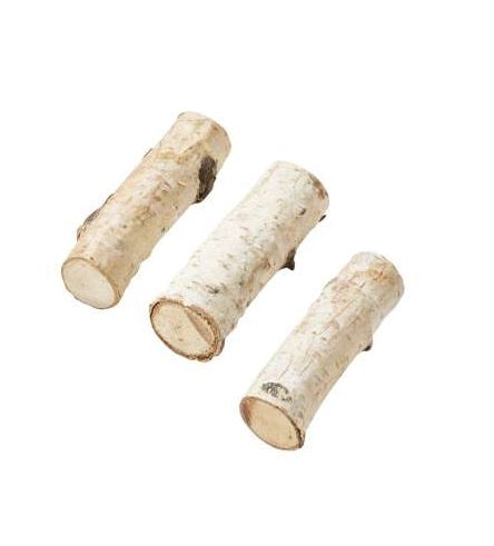 Wichtelzubehör Birkenholzstamm