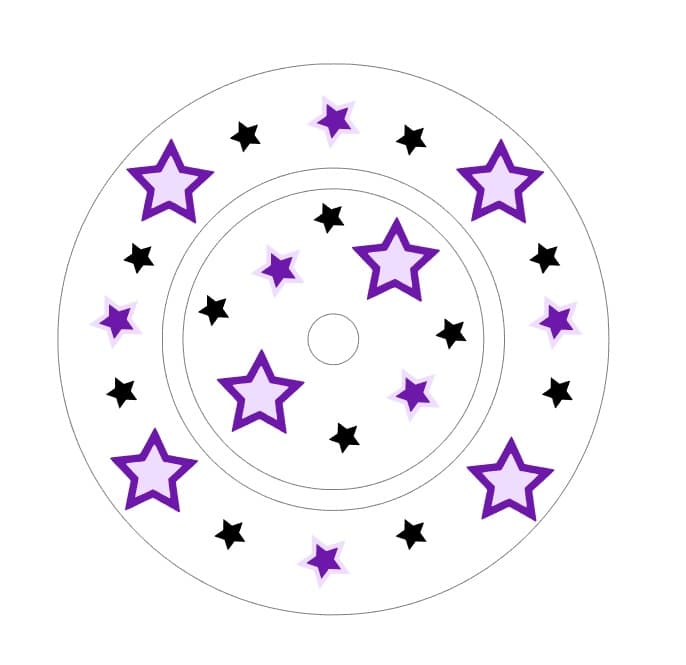 Schutzfolie Toniebox Ladestation Stern 17