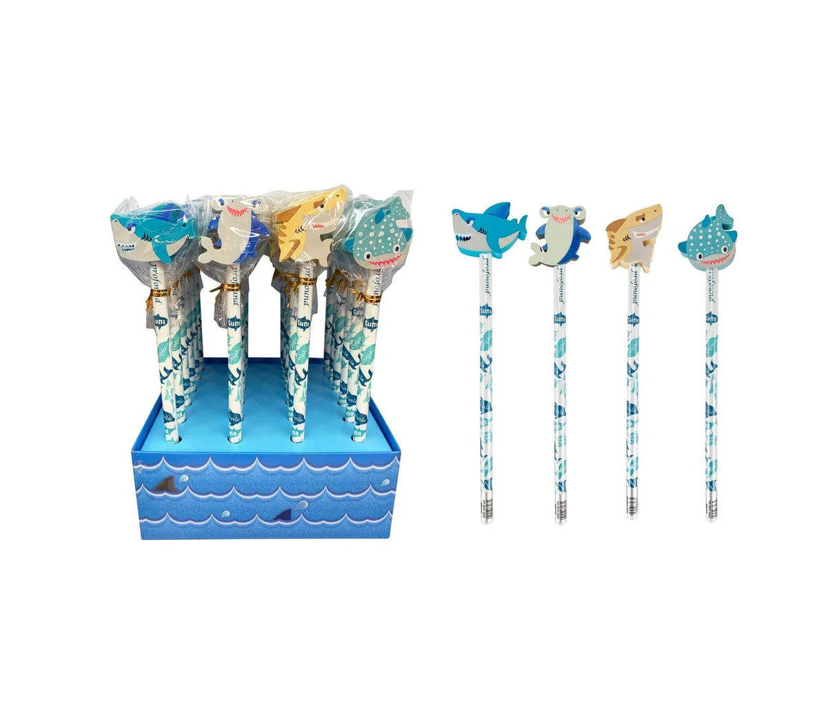 Bleistift mit Radiergummi Haifisch