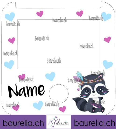 Schutzfolie Tigerbox Waschbär 3