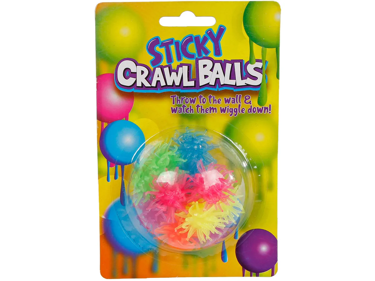 Sticky Kriechbälle 12 Stück
