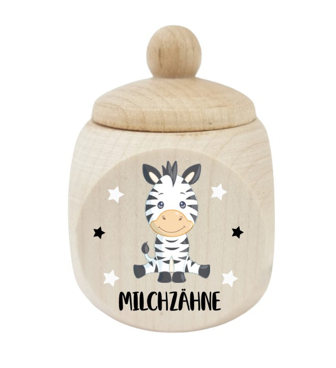 Milchzahndose Zebra 5
