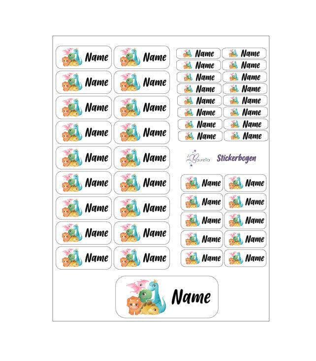 Stickerset Baurelia Dino 5